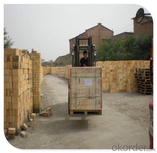 High Alumina Refractory Brick / Clay Brick Used in Furnace Liner Refractory Fire Clay Brick System 1