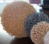 Filtro de espuma cerámica de alúmina porosa usada en fundición para fundiciones