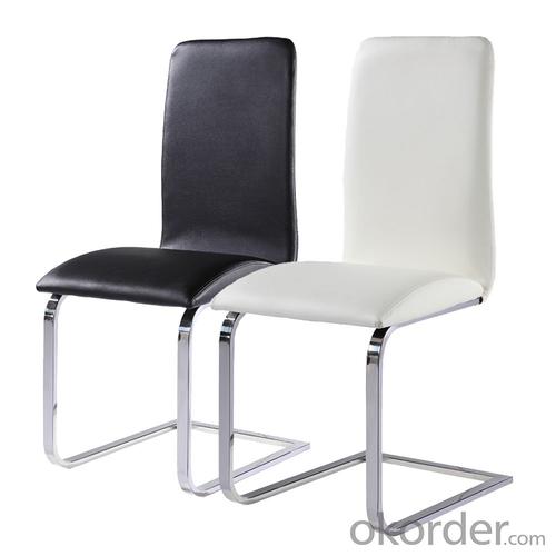 chair - Red Wool Fabric - polished aluminum base System 1
