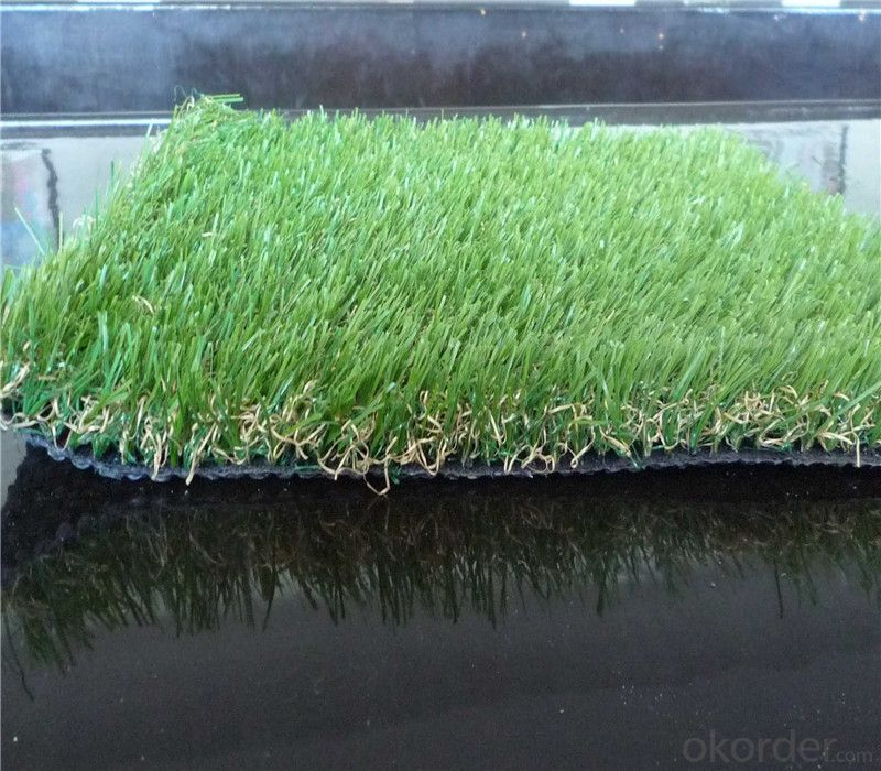 Natural looking Landscaping Artificial Grass 30mm 4 color