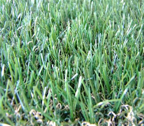 Green Turf Landscaping Artificial Grass For Villa , Home Garden System 1