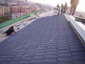 Hail-resistance Lightweight Stone-coated Metal Roof Tile