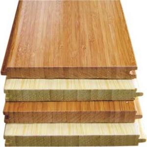 Natural Horizontal Solid Bamboo Flooring Parque UV Coating Click System System 1
