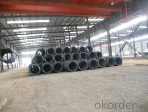 Low Carbon Hot Rolled Steel Wire Rod in Coil