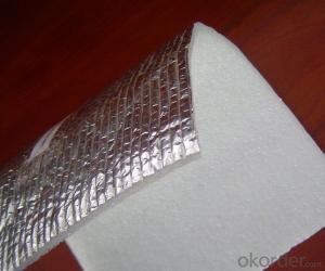 Single air Bubble with Aluminum Foil Facing and Woven Fabric