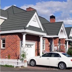 Waterproof Stone Colorful Coated Roof Tiles