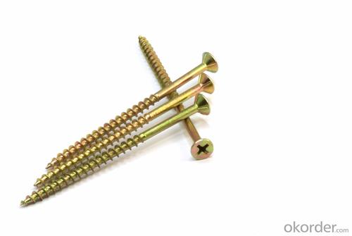 Cross Recessed Pan Head Drilling Screws with Tapping Screw Thread DIN 7504 System 1