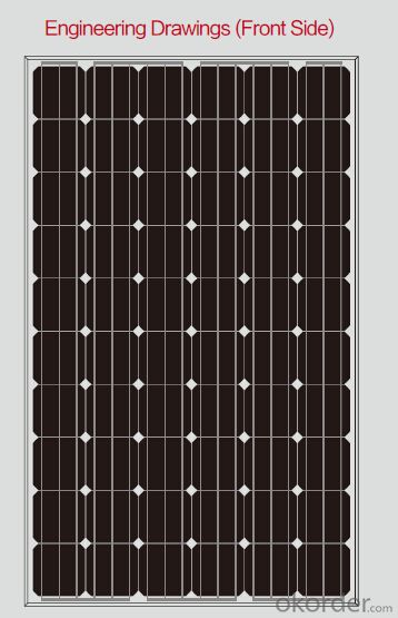 Mono Solar Panel 245w  from CNBM Solar Made In China and Low price