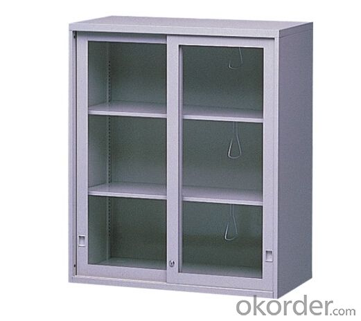 Steel  Cabinet  with Glass  Door CMAX-0033