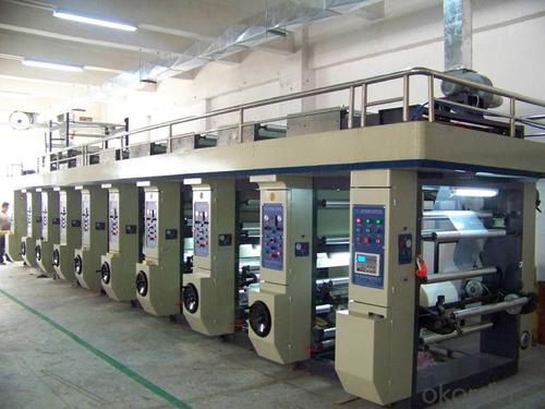 Four Colours High Speed Flexo Printer, Flexographic Printing Machine, Flexo Printing Machine System 1