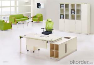 Steel MFC Office Furniture Desk with Customized Color System 1