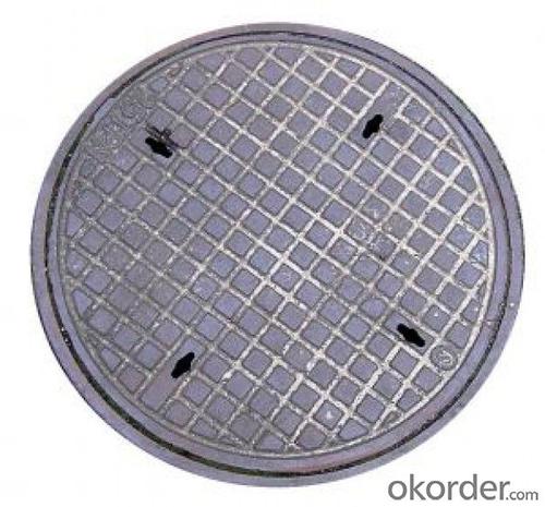 Manhole Cover Ductile Iron and Grating GGG50 D400 System 1