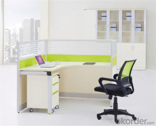 Steel and MFC Executive Desk for Single Employees System 1