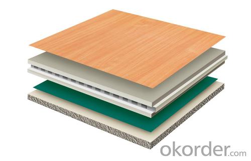 Eco-Friendly PVC Wood Composite Flooring with Roofing Insulation Disc System 1