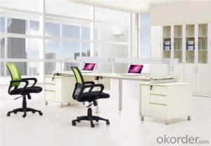 Steel and MFC Office Desk for Two Employees System 1