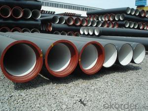 Duct Iron Pipe DI Pipe ISO 2531 DN 80-2000mm PN 40