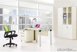 Steel and MFC Office Desk for One Employees System 1