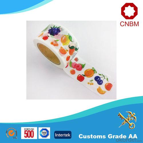 Masking Tape for Wall - Washi Tape CMYK Colorful Design High Quality System 1