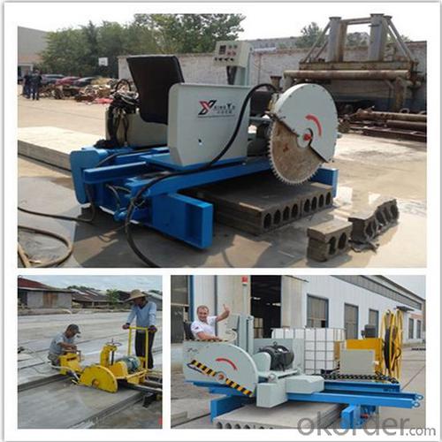 Automatic Precast Concrete Hollow Core Slab Saw System 1