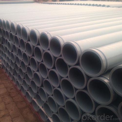 Seamless Concrete Delivery Pipe with Weld Flange End System 1