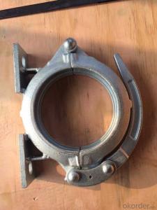 Concrete Pump Mounting Clamp Coupling DN125 Forged