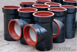 Duct Iron Pipe DI Pipe Flange Pipe with Welded ISO 2531 EN545 System 1