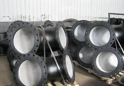 Duct Iron Pipe DI Pipe ISO 2531 DN 80-2000mm Push-on Joint T Type System 1