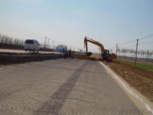 Fiberglass geogrid for Airport road protection- Hot sell
