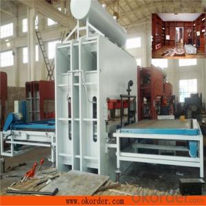 Short Cycle Plywood Lamination Press Machine 1600t Hydraulic Hot Press Machine