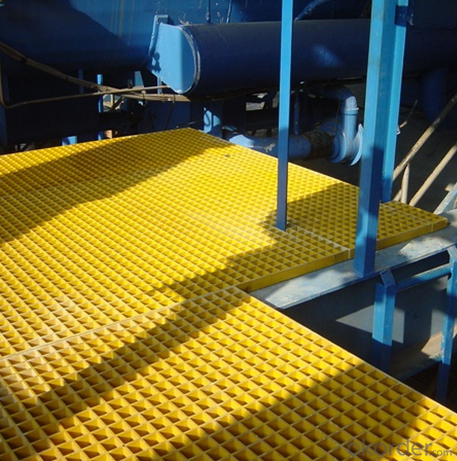 Fiberglass Plastic Walkway Grating with all kinds of Color/Best Quality System 1