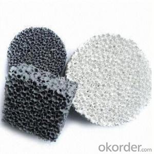 Ceramic Foam Filter/Silicon Carbide /Mgo/Zro/Alumina