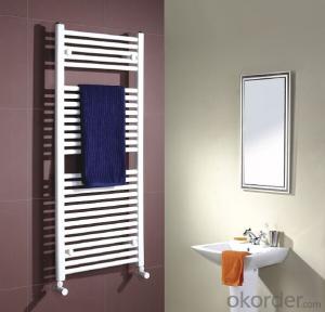 Steel Ladder Towel Radiator in Bathroom and Kitchen