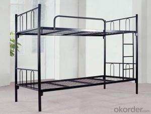 Iron Tube Bunk Bed for Students and Soldiers