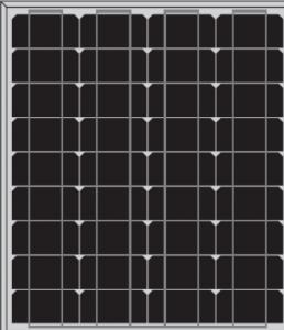 Solar Panels Las Vegas - Mono Panel 45W and 50W CNBM Solar Monocrystalline 125mm Series