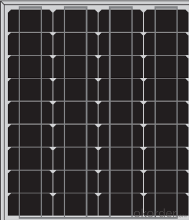 Serie de paneles solares monocristalinos CNBM de 45W, 50W y 125mm