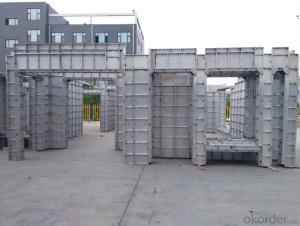 Aluminum Formwork for One Level House Building
