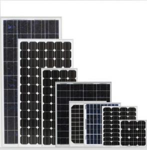 Solar panel mono125 80W 120W new energy solar product