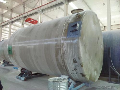 High-Quality Composite GFRP Oil Separator Tank with Corrugated Smooth Panel System 1