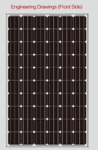 250W Solar PV Module BIPV For The Solar Plant System 1