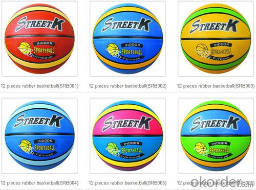 New arrival Durable PU Leather Customized basketball System 1