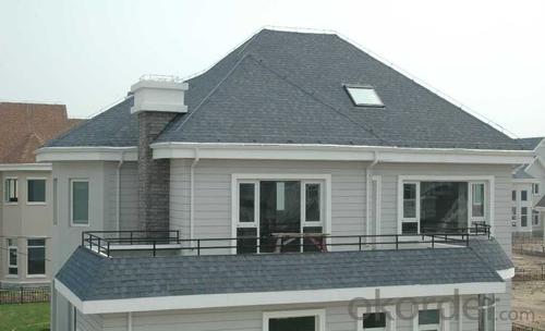 Synthetic Resin Black Sand Coated Roof Tile System 1