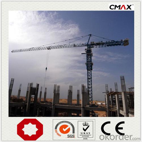 Tower Crane 10 Ton TC6016 QTZ100 in China System 1