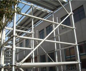 Ring-lock Scaffolding Reliable for Q345 Grade Steel Material System 1