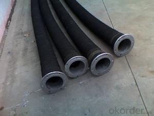EPDM lining fire hose/EN694 list Black PVC fire hose