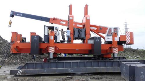 ZYC700 Used Pile Driver Hydraulic Static Pile Driver for Sale System 1