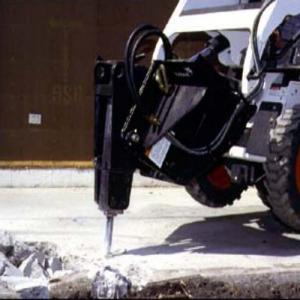 Excavator Mounted Breaker with Tool 75mm System 1