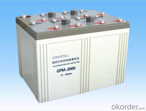 Battery Solar Wind Power System High Temperature 2V 600AH System 1