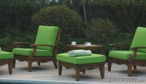 Poly Wood Round Table top Outdoor Plastic Wood Chair System 1