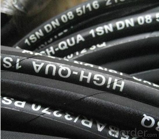 Smooth / Cloth Surface Industry Rubber High Pressure Hydraulic Hoses