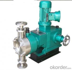 Hydraulic Plunger Postion Chemical Dosing Metering Pump